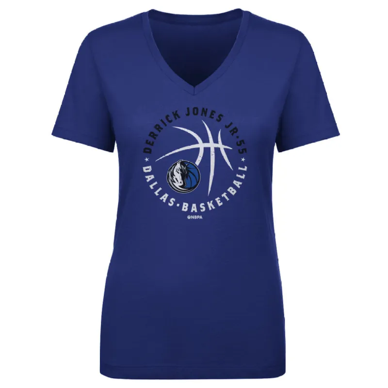 Derrick Jones Jr. Dallas Mavericks Player Ball WHT sold by 500 Level