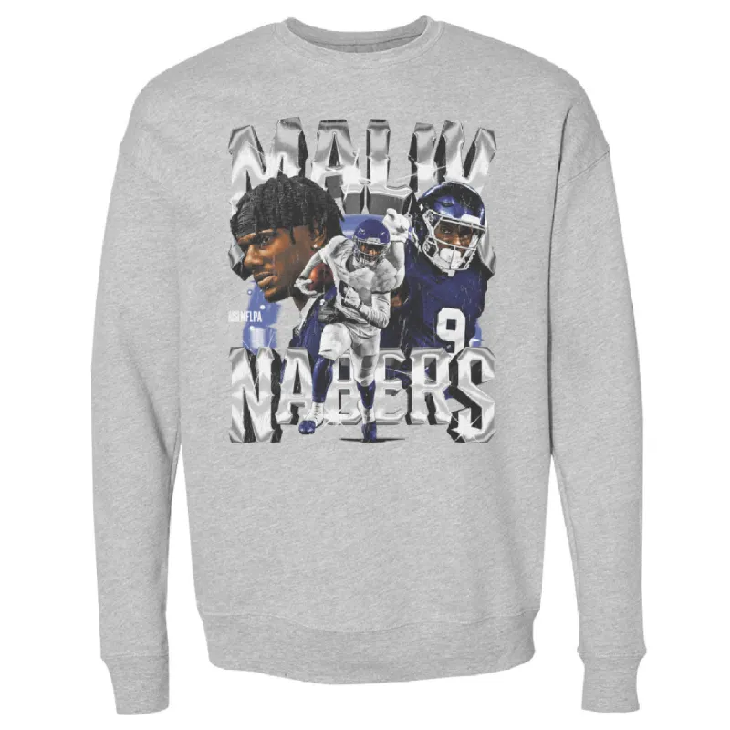 Malik Nabers New York G Vintage WHT sold by 500 Level