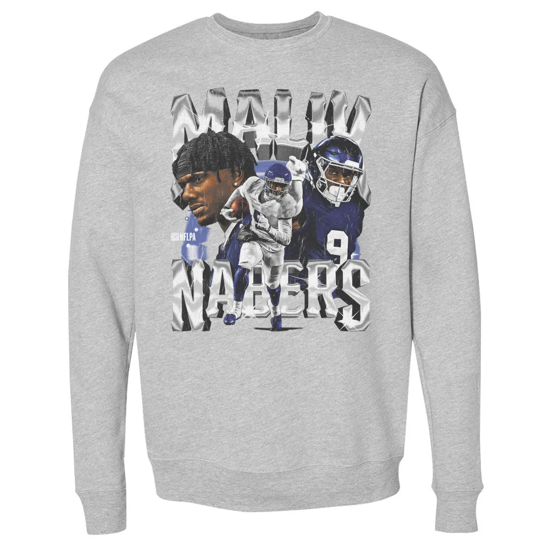 Malik Nabers New York G Vintage WHT sold by 500 Level