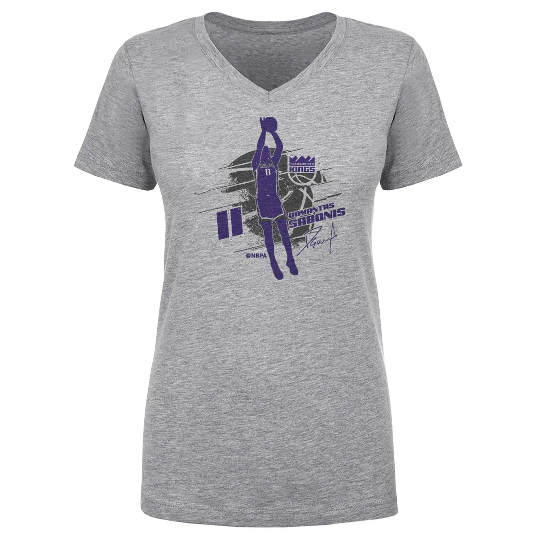 Domantas Sabonis Sacramento Kings Silhouette sold by 500 Level