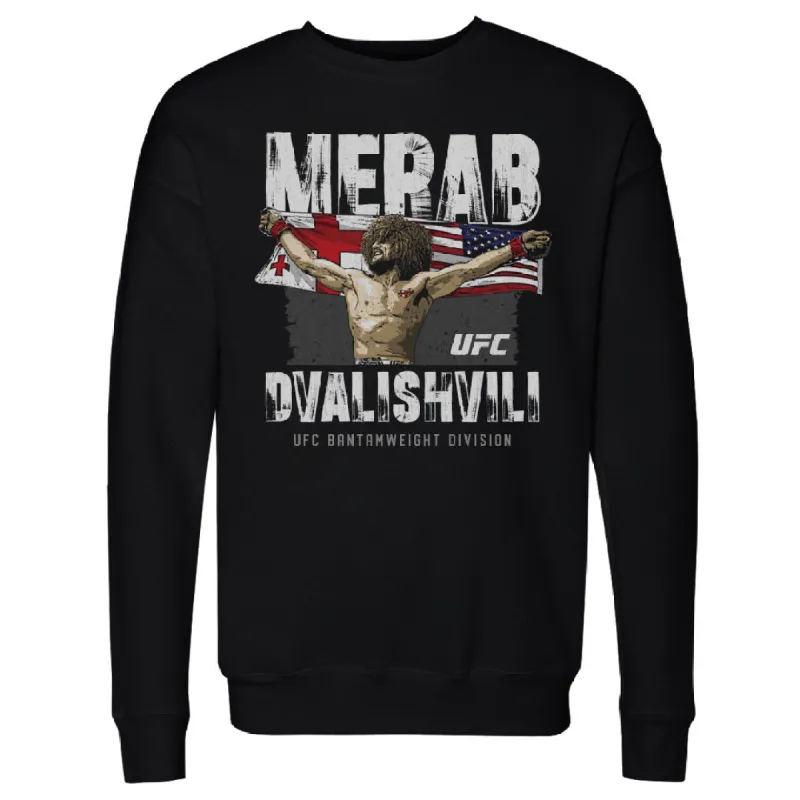 Merab Dvalishvili Flag WHT sold by 500 Level