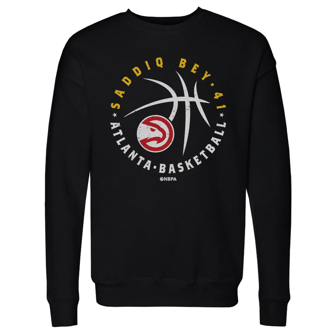 Saddiq Bey Atlanta Hawks Player Ball WHT sold by 500 Level