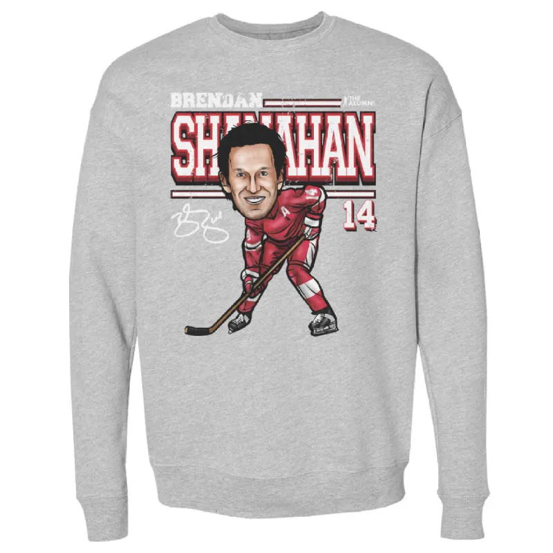 Brendan Shanahan Detroit Cartoon WHT sold by 500 Level