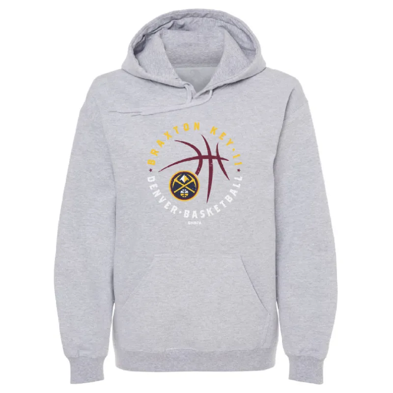 Braxton Key Denver Nuggets Player Ball WHT sold by 500 Level