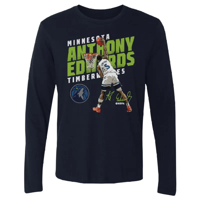 Anthony Edwards Minnesota Timberwolves Slant WHT sold by 500 Level