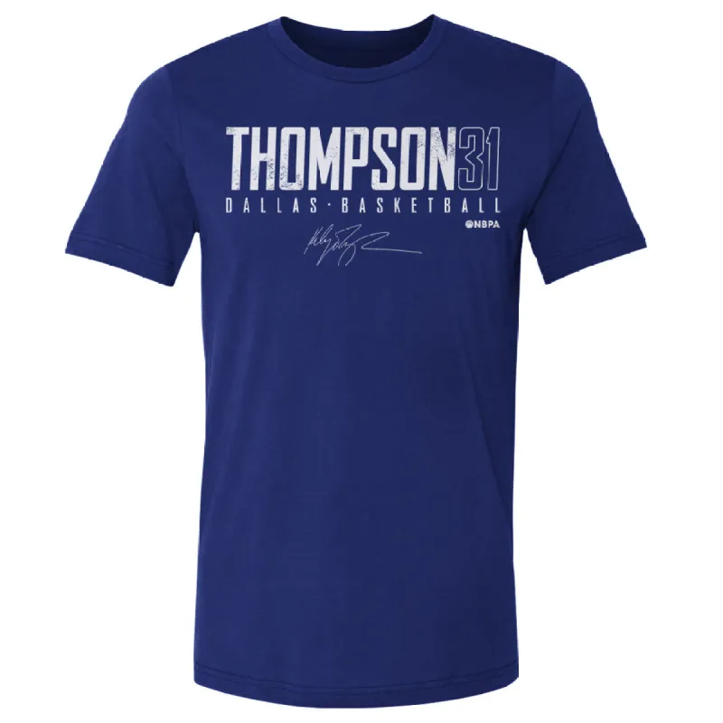 Klay Thompson Dallas Elite WHT sold by 500 Level