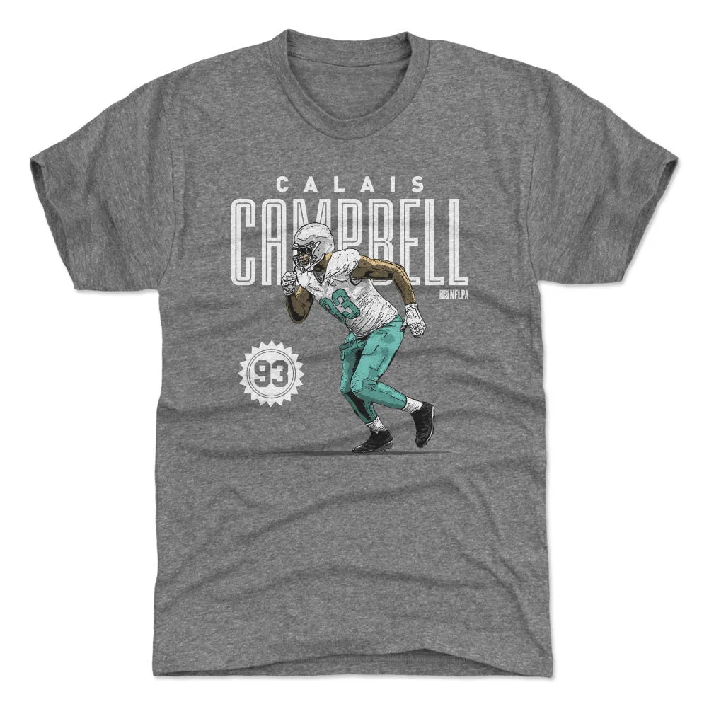 Calais Campbell Miami Card WHT sold by 500 Level