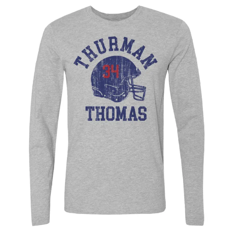 Thurman Thomas Buffalo Helmet Font sold by 500 Level