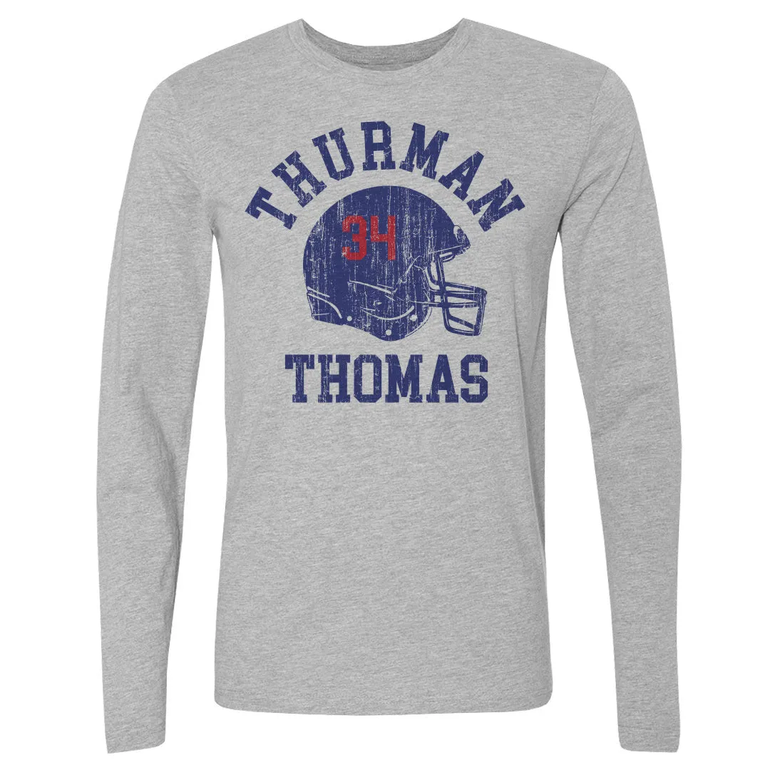 Thurman Thomas Buffalo Helmet Font sold by 500 Level