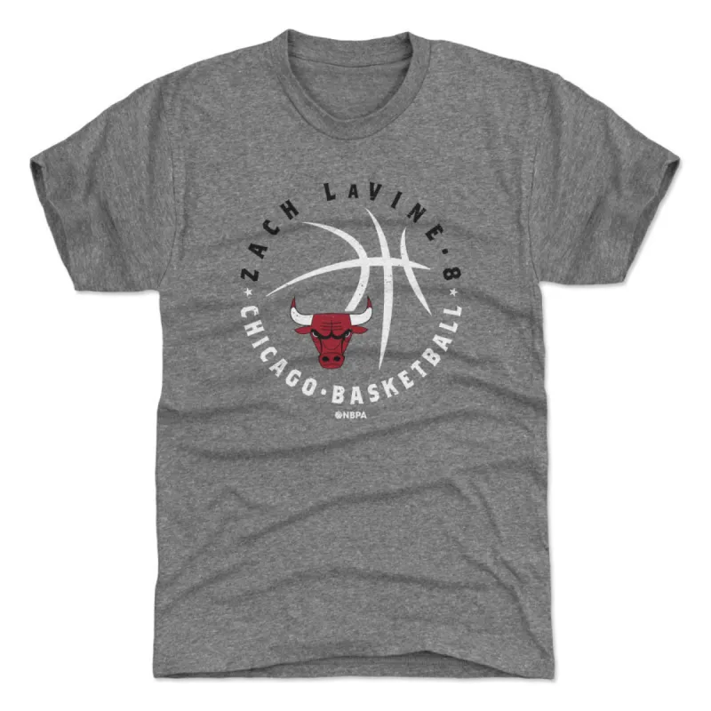 Zach LaVine Chicago Bulls Player Ball WHT sold by 500 Level