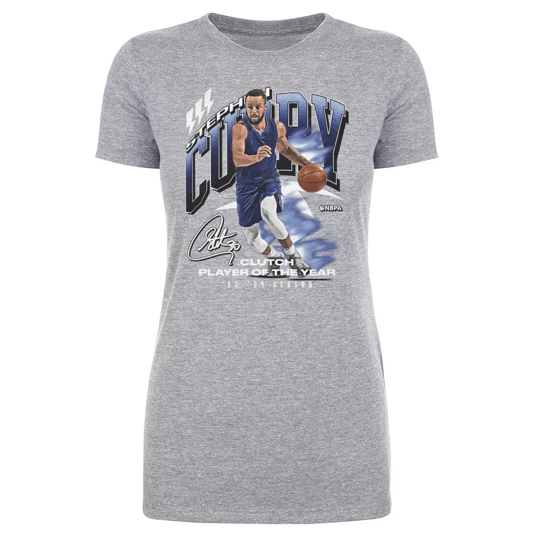 Steph Curry Golden State 2024 Clutch Player Award WHT sold by 500 Level product image thumbnail 2