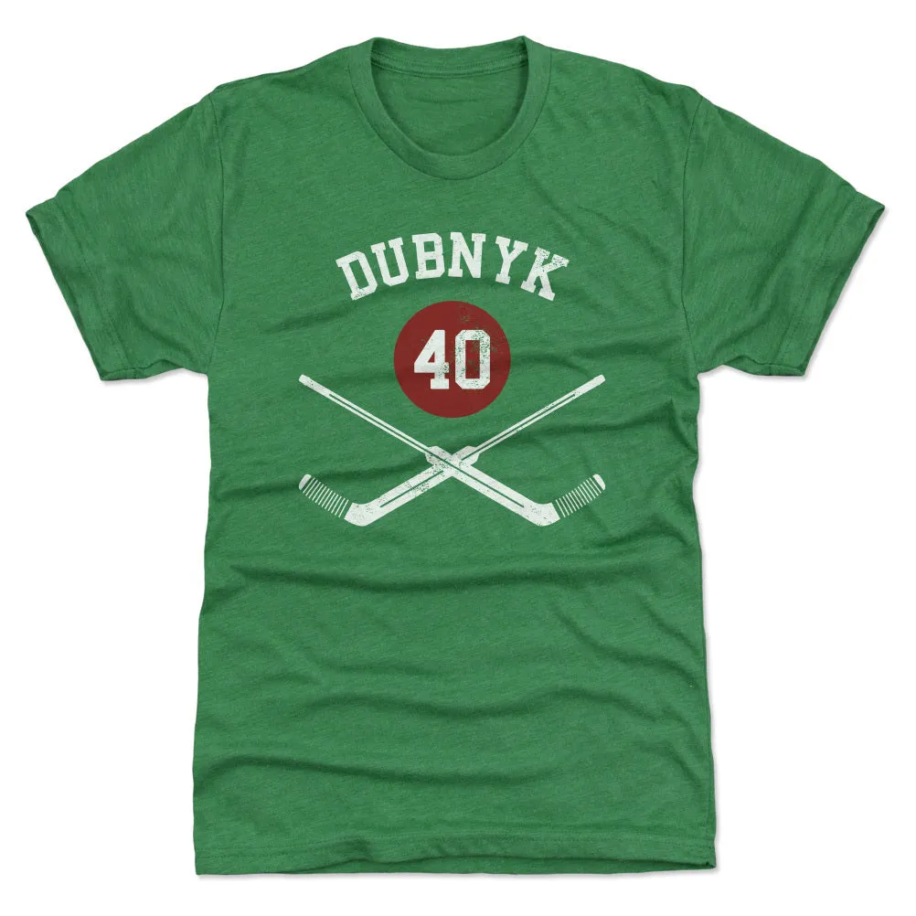 Devan Dubnyk Minnesota Goalie Sticks WHT sold by 500 Level