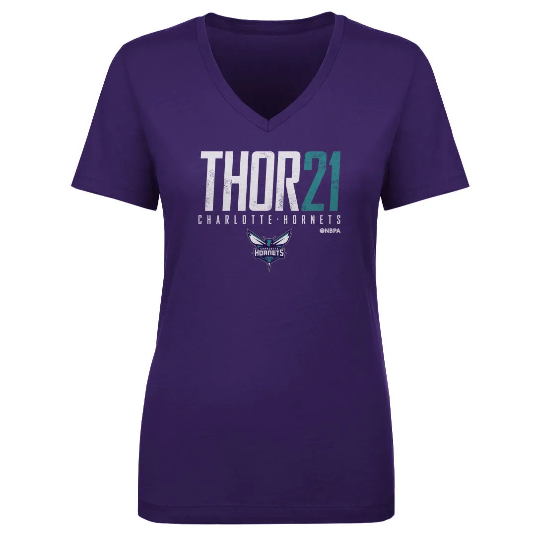 JT Thor Charlotte Hornets Elite WHT sold by 500 Level product image thumbnail 3