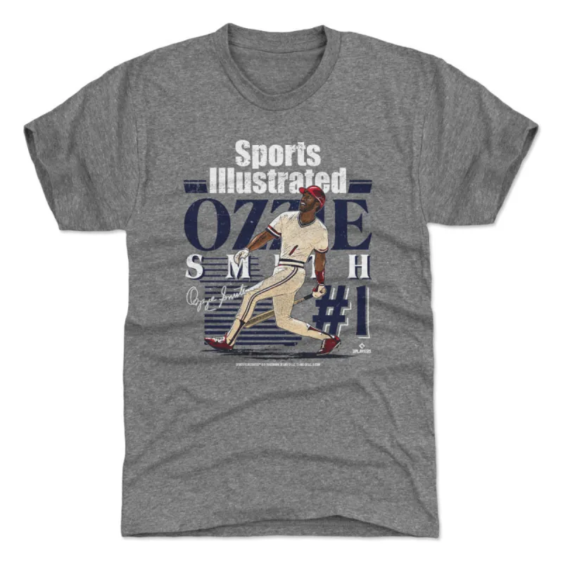 Ozzie Smith Sports Illustrated & St. Louis Player Name WHT sold by 500 Level