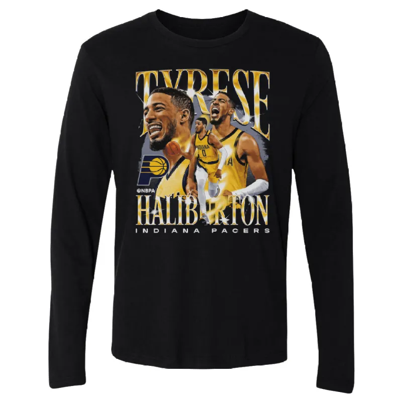 Tyrese Haliburton Indiana Pacers Vintage WHT sold by 500 Level