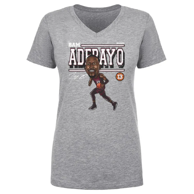 Bam Adebayo Miami Cartoon WHT sold by 500 Level