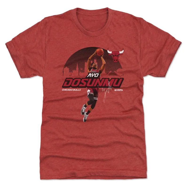 Ayo Dosunmu Chicago Bulls Skyline WHT sold by 500 Level