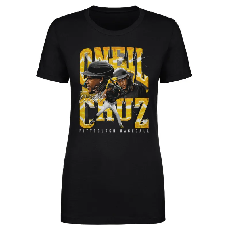 Oneil Cruz Pittsburgh Vintage WHT sold by 500 Level