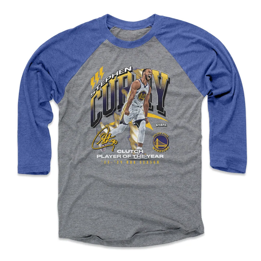 Steph Curry Golden State Warriors 2024 NBA Clutch Player Award WHT sold by 500 Level product image thumbnail 2