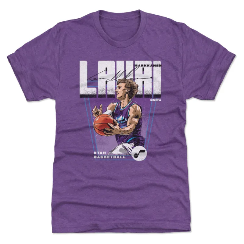 Lauri Markkanen Utah Jazz Premiere WHT sold by 500 Level