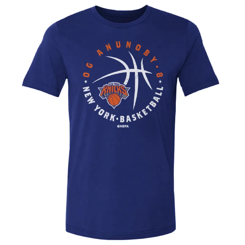 OG Anunoby New York Knicks Player Ball WHT sold by 500 Level