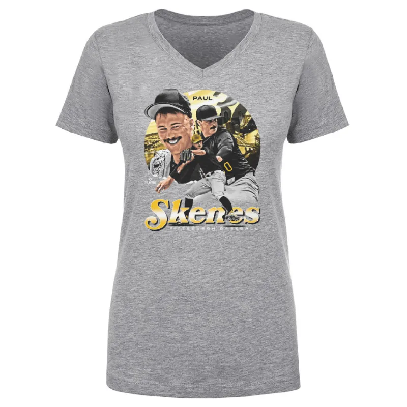 Paul Skenes Pittsburgh Vintage WHT sold by 500 Level