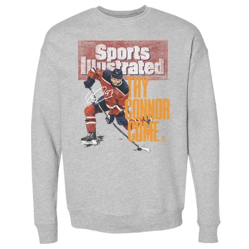 Connor McDavid Sports Illustrated & Edmonton Thy Connor Come WHT sold by 500 Level