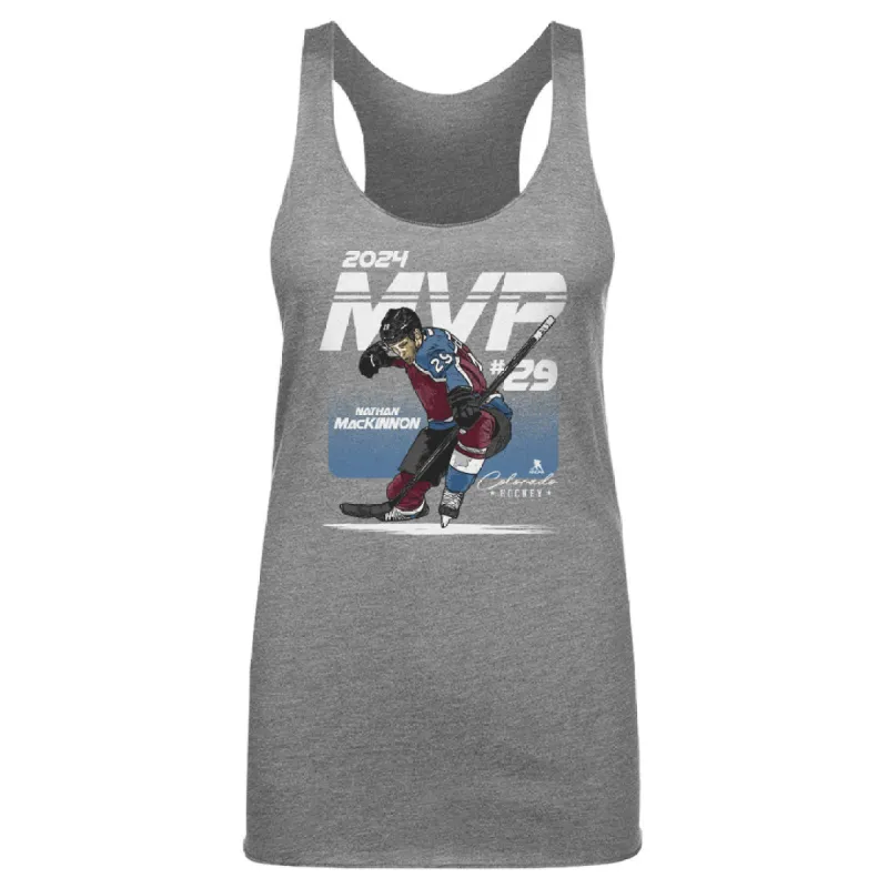 Nathan MacKinnon Colorado MVP WHT sold by 500 Level