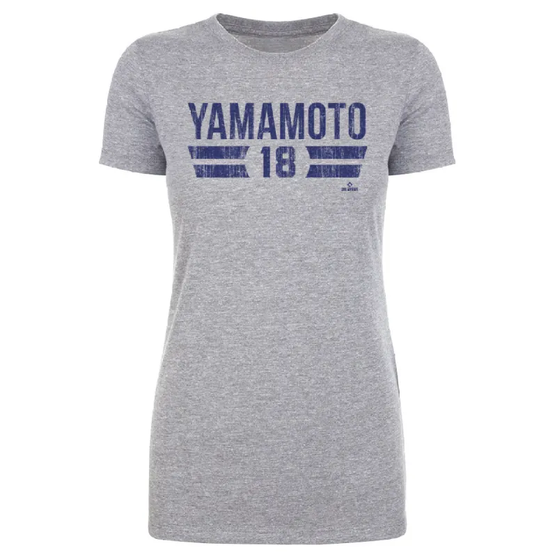 Yoshinobu Yamamoto Los Angeles D Font sold by 500 Level
