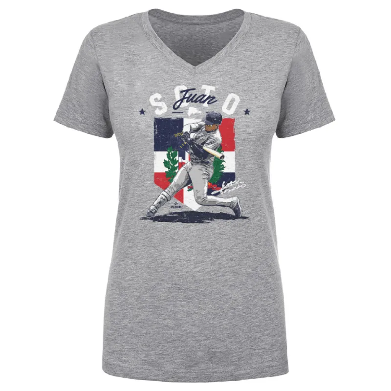 Juan Soto New York Y Country Flag WHT sold by 500 Level