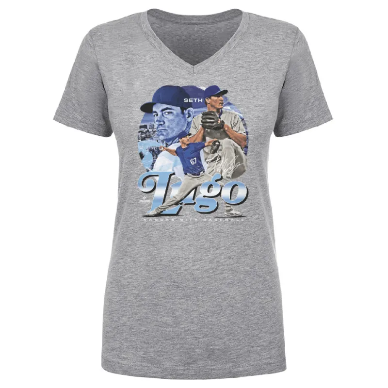 Seth Lugo Kansas City Vintage WHT made by 500 Level