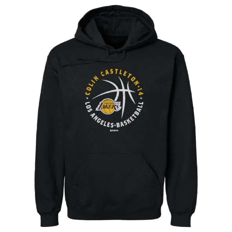 Colin Castleton Los Angeles Lakers Player Ball WHT sold by 500 Level