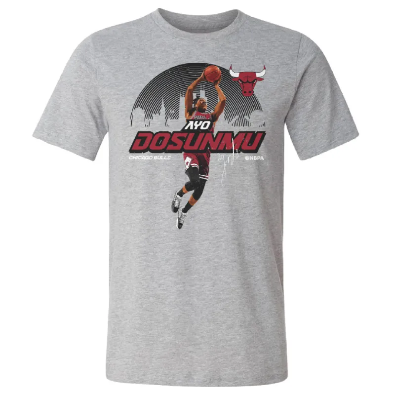 Ayo Dosunmu Chicago Bulls Skyline WHT sold by 500 Level