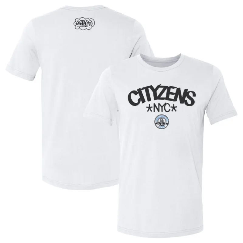 Manchester City & Eric Haze White Shirt F&B sold by 500 Level