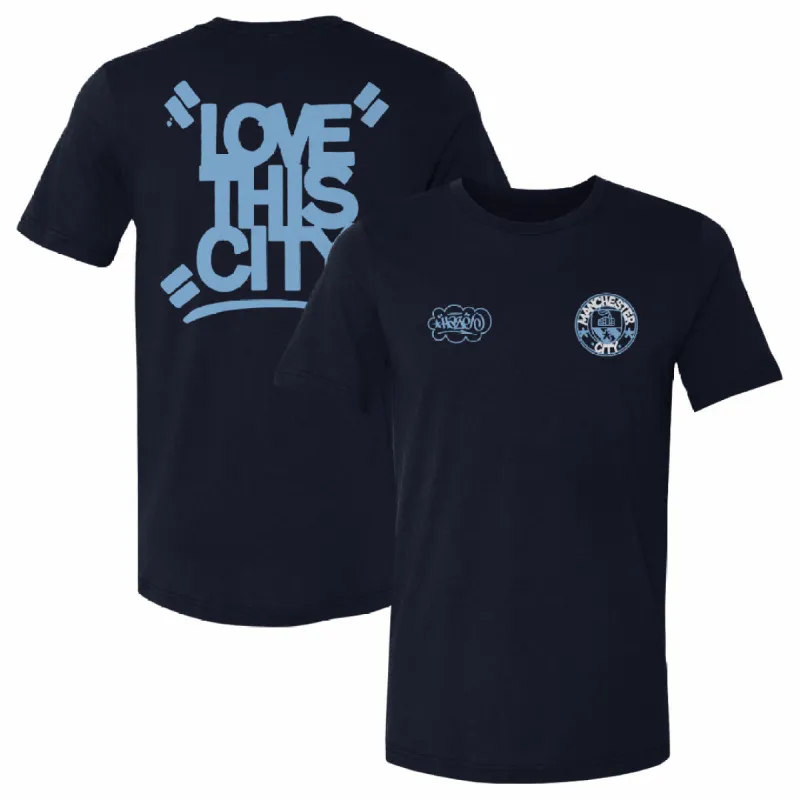 Manchester City & Eric Haze Blue Shirt F&B WHT sold by 500 Level
