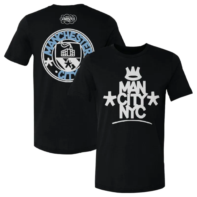 Manchester City & Eric Haze Black Shirt F&B WHT sold by 500 Level