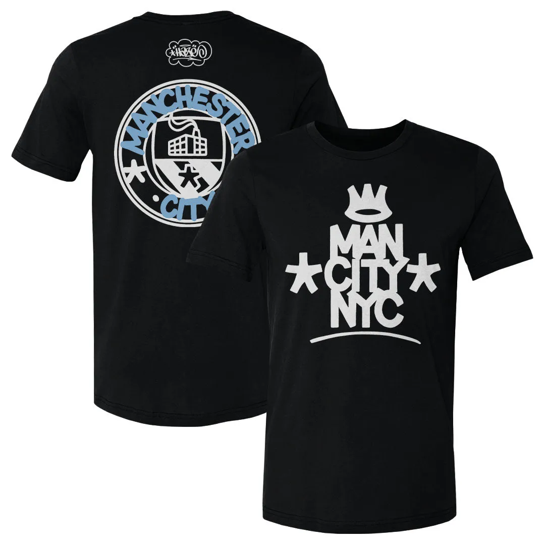 Manchester City & Eric Haze Black Shirt F&B WHT sold by 500 Level