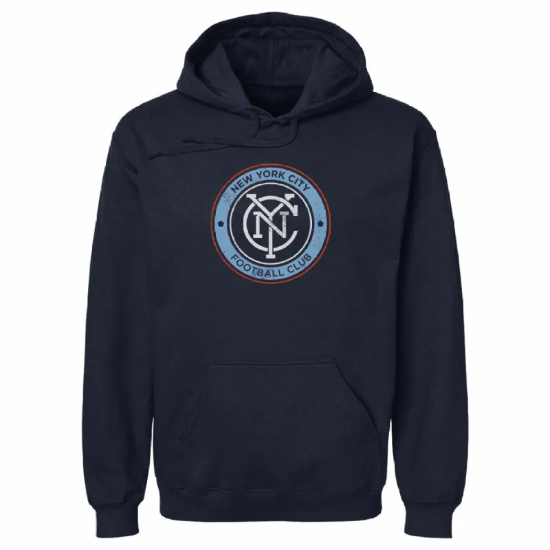 New York City FC Vintage Primary Logo WHT sold by 500 Level