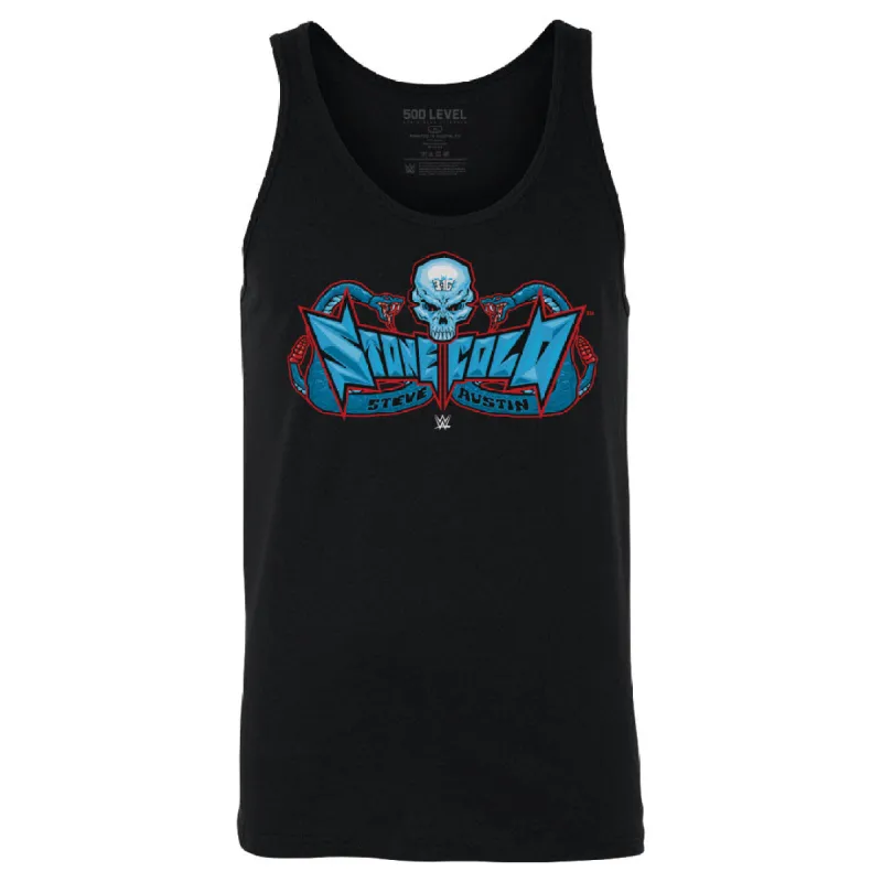 Stone Cold Steve Austin Rattlesnake Text WHT sold by 500 Level