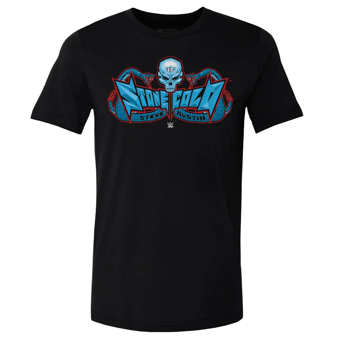 Stone Cold Steve Austin Rattlesnake Text WHT sold by 500 Level