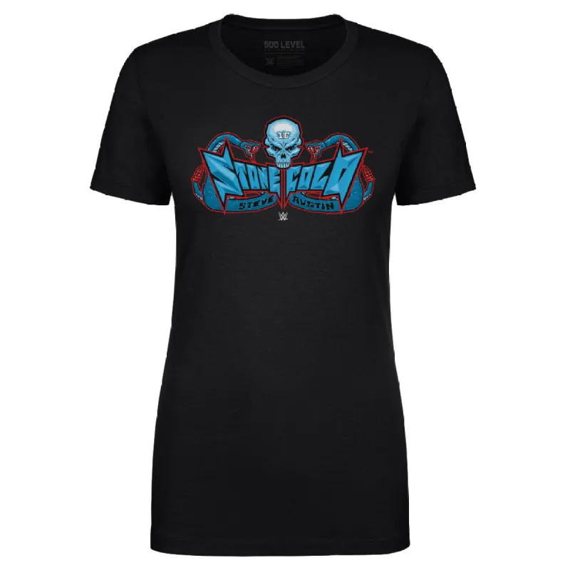 Stone Cold Steve Austin Rattlesnake Text WHT sold by 500 Level