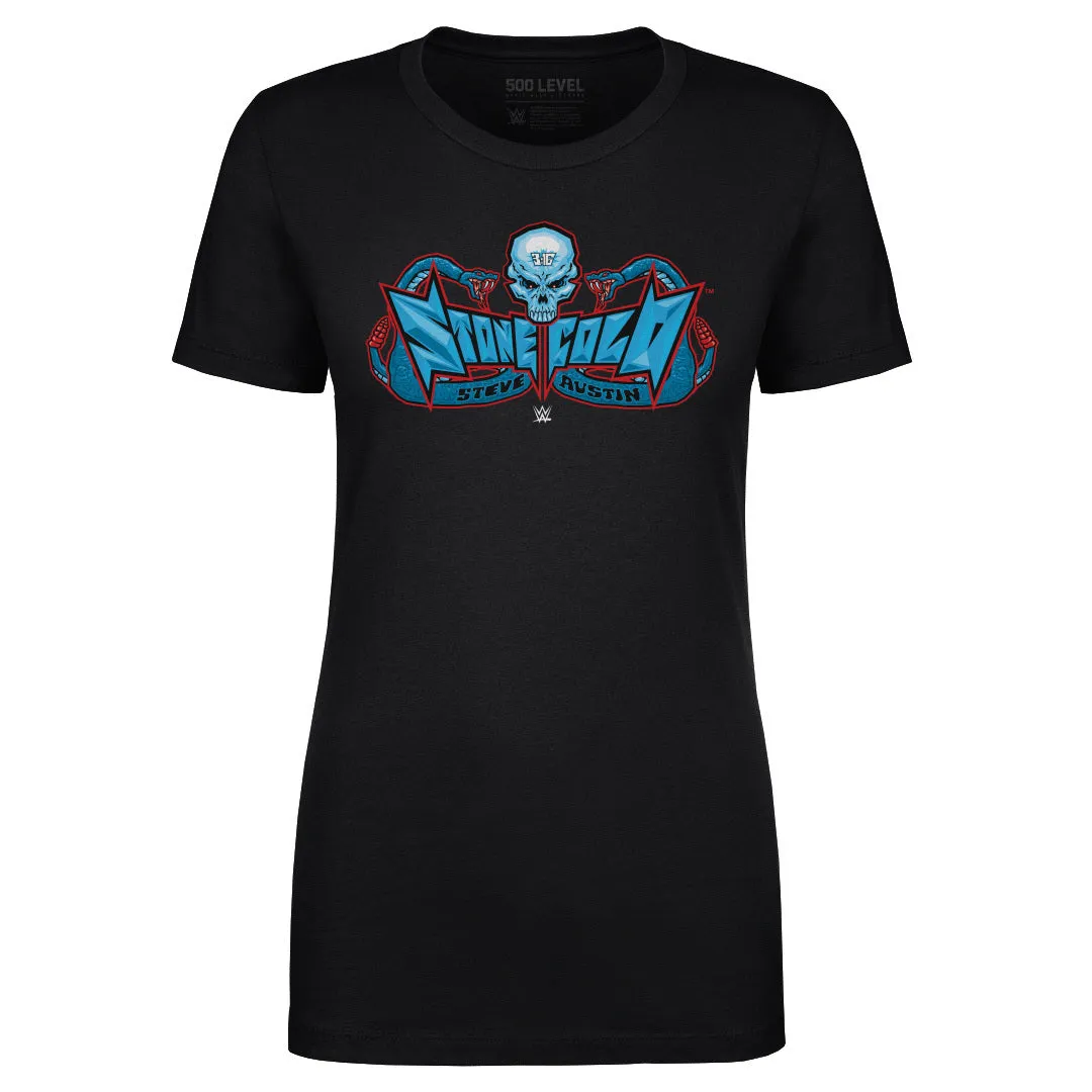 Stone Cold Steve Austin Rattlesnake Text WHT sold by 500 Level