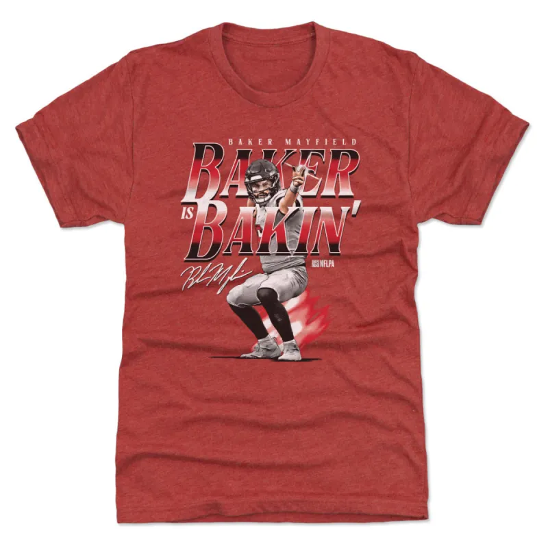 Baker Mayfield Tampa Bay Pose WHT sold by 500 Level