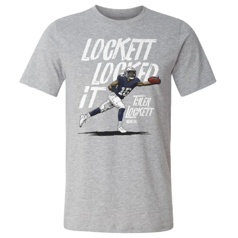 Tyler Lockett Seattle Locked It WHT sold by 500 Level