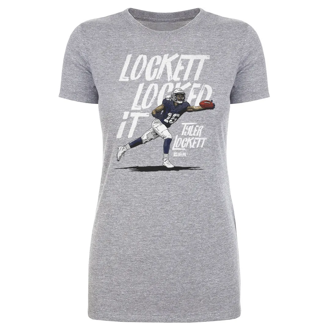 Tyler Lockett Seattle Locked It WHT sold by 500 Level product image thumbnail 2