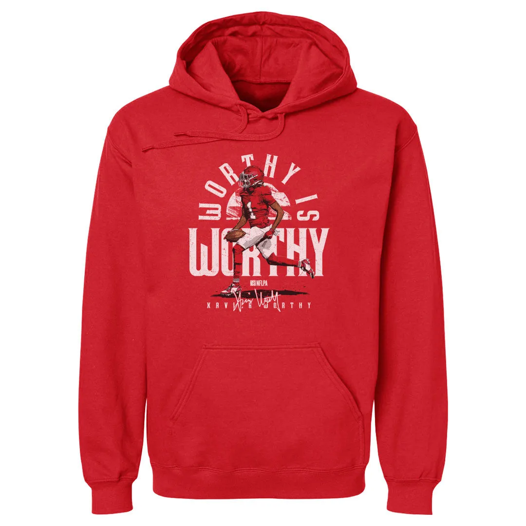 Xavier Worthy Kansas City Is Worthy WHT sold by 500 Level