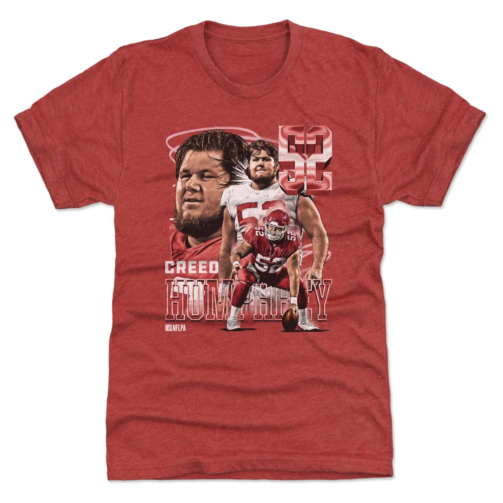 Creed Humphrey Kansas City Vintage WHT sold by 500 Level