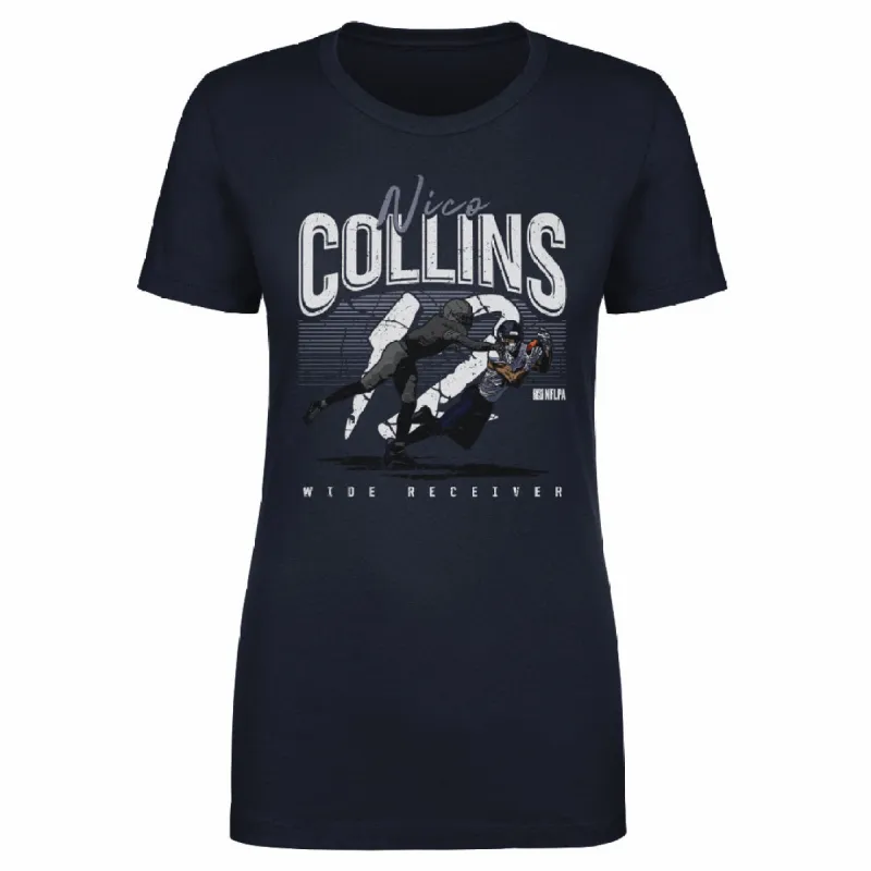 Nico Collins Houston Catch WHT sold by 500 Level