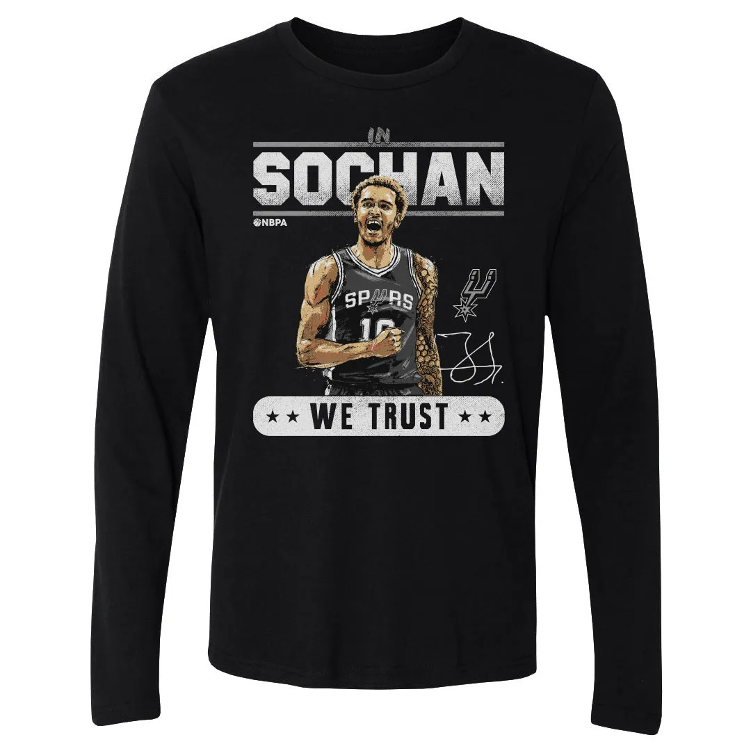Jeremy Sochan San Antonio Spurs Trust WHT sold by 500 Level