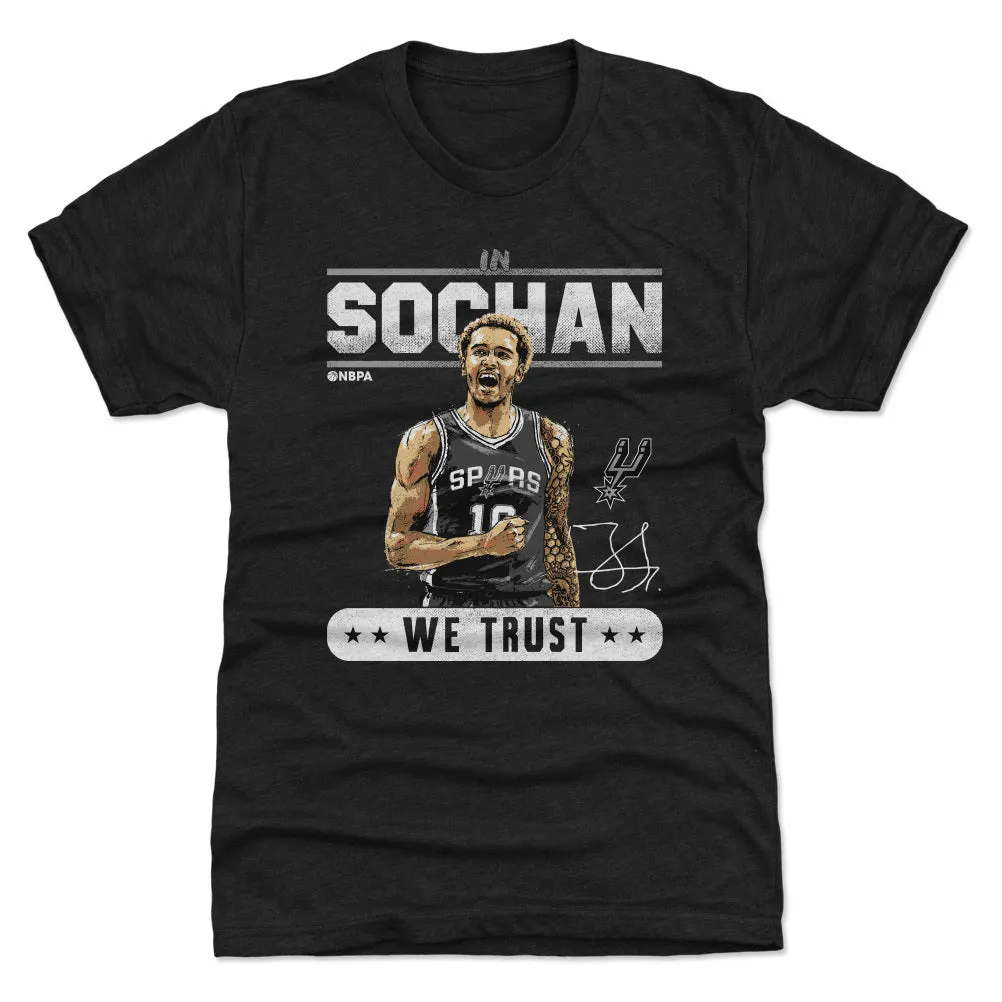 Jeremy Sochan San Antonio Spurs Trust WHT sold by 500 Level